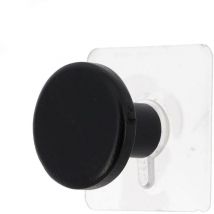 Tendance - Clavija de bambú d4,5cm pintado en pegatina - negro