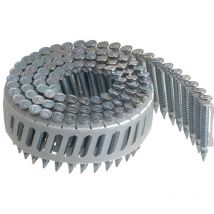Arcas - Clavos de rodillo planos en tira de plástico - 16° - 4x60 mm - Galvanizado - Caja de 3000 - arca - SPRHN4R60G