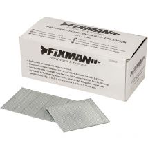 Clavos lisos galvanizados calibre 18, 5.000 pzas 50 x 1,25 mm