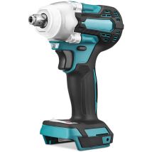 Clé À Chocs Sans Fil 800n.m – Moteur Sans Balais – Couple 800n.m Pour Travaux Intensifs – Compatible Avec Batterie Makita 18v – Tiga