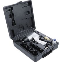 Coffret cle a chocs pneumatique 1/2 douilles impact et accessoires