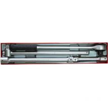 Tengtools - Clé à cliquet et rallonges avec verrouillage de sécurité TTX4 tray 4 pièces Teng Tools TTX3404S