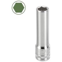 Cle a douille longue hexagonale 1/4' 55 mm