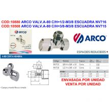Clé à écrou court de régulation A-80 3/8Hx3/8x10 - arco