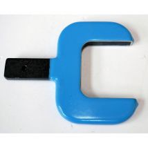 Clé à fourche droite embout à ouverture 55mm isolé bleu atex i pour adaptateur de clé dynamométrique Derancourt