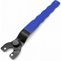 Clé à Molette de Meuleuse, Clé pour les Meuleuses, Clé à Molette de Meuleuse D'angle, D'angle Clé à Broche, avec Poignée en Plastique, pour Meuleuses
