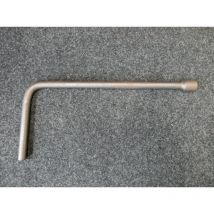 Clé à pipe 1 tête 16mm 6 pans acier chromé non-isolée