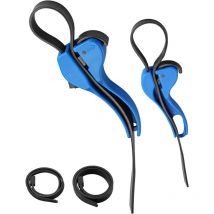 Rqiurpn - Clé à Sangle en Caoutchouc à Verrouillage Automatique Clé à Sangle pour Filtre à Huile avec 2 Bandes de Remplacement pour Réparation de