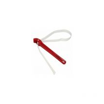 Clé à sangle en nylon et aluminium de 30 cm. Ruban de 98 cm.