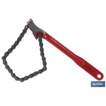 Cofan - Clé à chaîne réversible 4 L-300