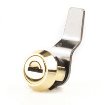 Clé de verrouillage de boîte aux lettres Handlock, courbe égale à pression dorée