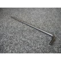 Clé mâle 6 pans coudée 6x207mm acier brunie (allen)