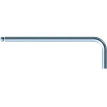 Clé Allen Wera chromée 3,0x126mm 6 pans