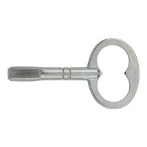 Clé mâle gdf - Matériau : Acier - Longueur : 81 mm - Décor : Zingué - ITAR
