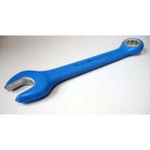 Clé Mixte 12 Pans 1/4' Isolé Bleu Atex I À 2 Têtes Fourche + Polygonale Acier Forgé Chrome-vanadium Derancourt