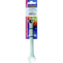 Cle mixte 16 acier au chrome vanadium tete polie longueur 200 mm - S13766