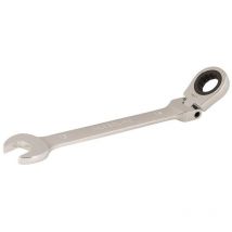 Clé mixte à cliquet à tête inclinable 18 mm Silverline 656621