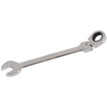 Clé mixte à cliquet à tête inclinable 17 mm Silverline 580470
