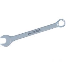 Clé mixte, acier au chrome vanadium, satinée, diamètre 11 mm - AUTOBEST