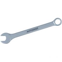 Clé mixte, acier au chrome vanadium, satinée, diamètre 15 mm - AUTOBEST