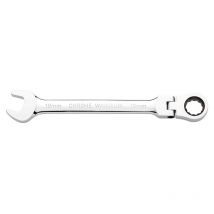 Cle mixte avec tete a cliquet 10mm Fervi 0690/10