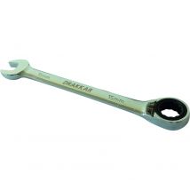 Cle mixte coudee cliquet 10 mm 72 dents- drakkar tools - S12643