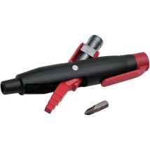 2005-5-SB Clé pour armoire de distribution Zinc moulé sous pression, plastique noir, rouge 1 pc(s) - NWS