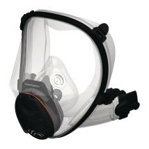 Masque complet de protect. respiratoire PAF-1014 EN 12942 sans filtre, avec vitre en polycarbonate grand