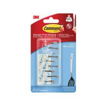 Command - Clear Wire Hooks Value Pack (Pack 9) COM17067CLR9