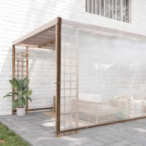 Bonnevie - Clear Tarpaulin,Protective Cover with Eyelets 8x12 m Polyethylene VSVS4116176
