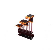 09566 - Clef torx poignee en t sur support