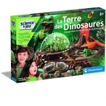 Baby Born - Clementoni - Sciences et jeu - Le monde des dinosaures - Terrarium a créer + 3 figurines dinosaures - Fabriqué en Italie