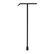 Harke - Clé à bornes d'incendie de sous-sol type c carré 32 mm laqué