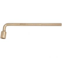 Clés à douille l 6 pans coudées à 90° BRONZEplus 290mm, 19 mm