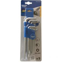 Clés Males Extraction hexkey 1.5 a 10mm