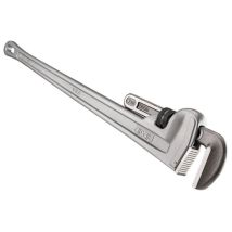 RIDGID – 31105 – Clé à tubes aluminium – Longueur 600 mm, Écartement mâchoire 80 mm, Diamètre extérieur 80 mm, Matières Aluminium