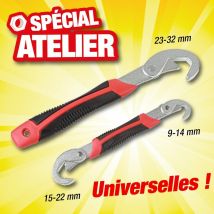 Outiror - Set de 2 Clés universelles du 9 mm au 32 mm