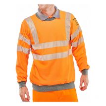 Click - arc compliant gort sweatshirt or sml - Orange - Orange