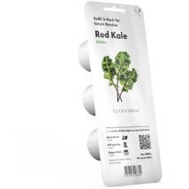 Click And Grow - click & grow 4742793008752 kit de croissance et recharge 3 pièce(s) chou rouge kit de démarrage