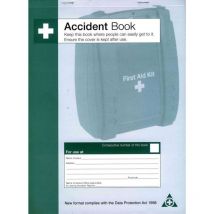 Safety First Aid Sfa Accident A4 Book - 13663FA