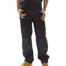 Beeswift Click Premium Multi-Purpose Trousers Black 30T - CPMPTBL30T