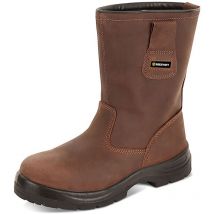 Beeswift Click S3 PUR Rigger Boots Brown 6 - CTF48BR06