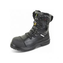 Trencher plus side zip safety work boot 03/36 - Black - Black - Beeswift