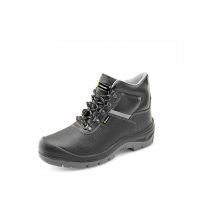 Beeswift - 5 Ring Dual Density Site Safety Boot 47/12 - Black - Black