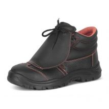 Click Safety Footwear - Beeswift Click Metatarsal S3 Steel Toe Cap 4-D Ring Safety Boots Black 10 - CF5B