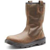 Beeswift Sherpa Dual Density PU Rubber S3 Leather Upper Fur Lined Rigger Boots B