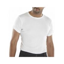 Click - thermal vest s/s white s - White - White