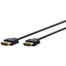 Ultra-Slim High-Speed-HDMI -Kabel mit Ethernet, 4K/60Hz. Kabellänge 1 m