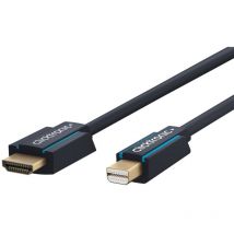 Câble Adaptateur Actif Mini-DisplayPort vers hdmi - Câble Premium 1x Mini-DisplayPort mâle 1x hdmi mâle 1,0 m uhd 4K @ 30 Hz - 1 m (70742)