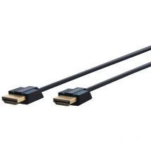 Ultra-Slim High-Speed-HDMI -Kabel mit Ethernet, 4K/60Hz. Kabellänge 0.5 m